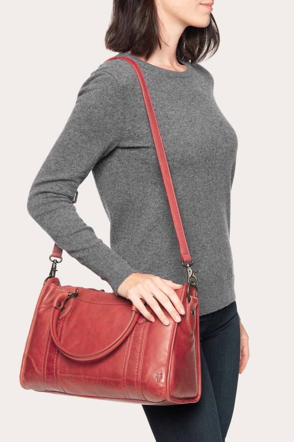 Women's Frye Melissa Satchel - Red