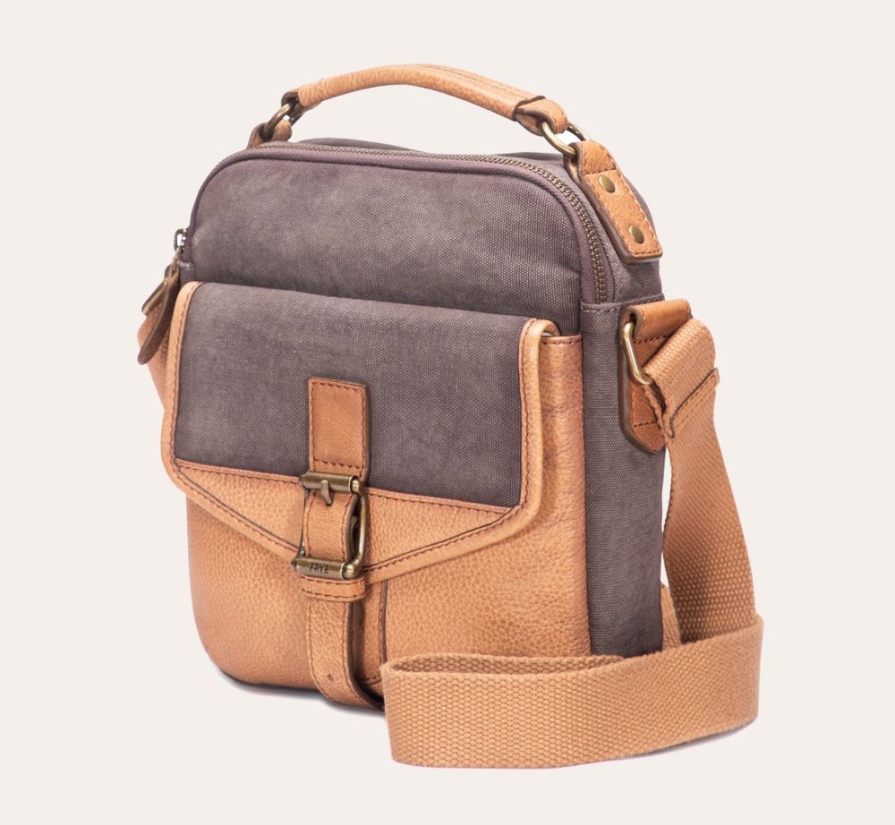 Men's Frye Denver Canvas Crossbody - Denver Canvas Crossbody