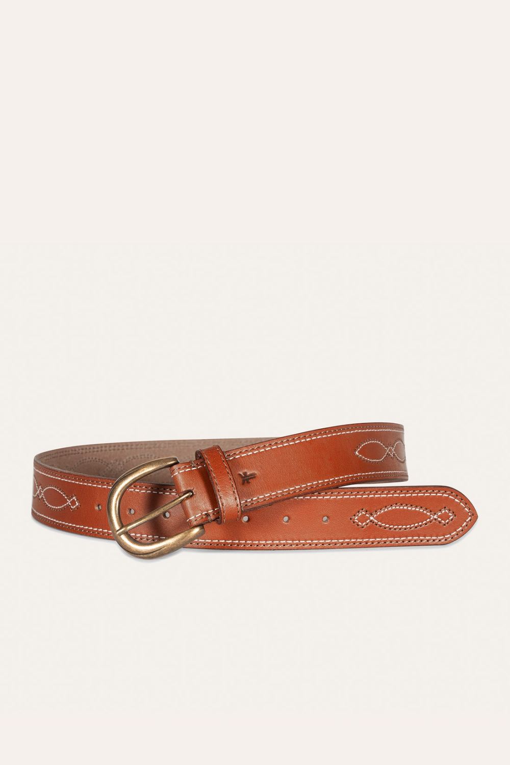 Women's Frye 40MM Belt 2-Tone Stitch - 40MM Belt 2-Tone Stitch