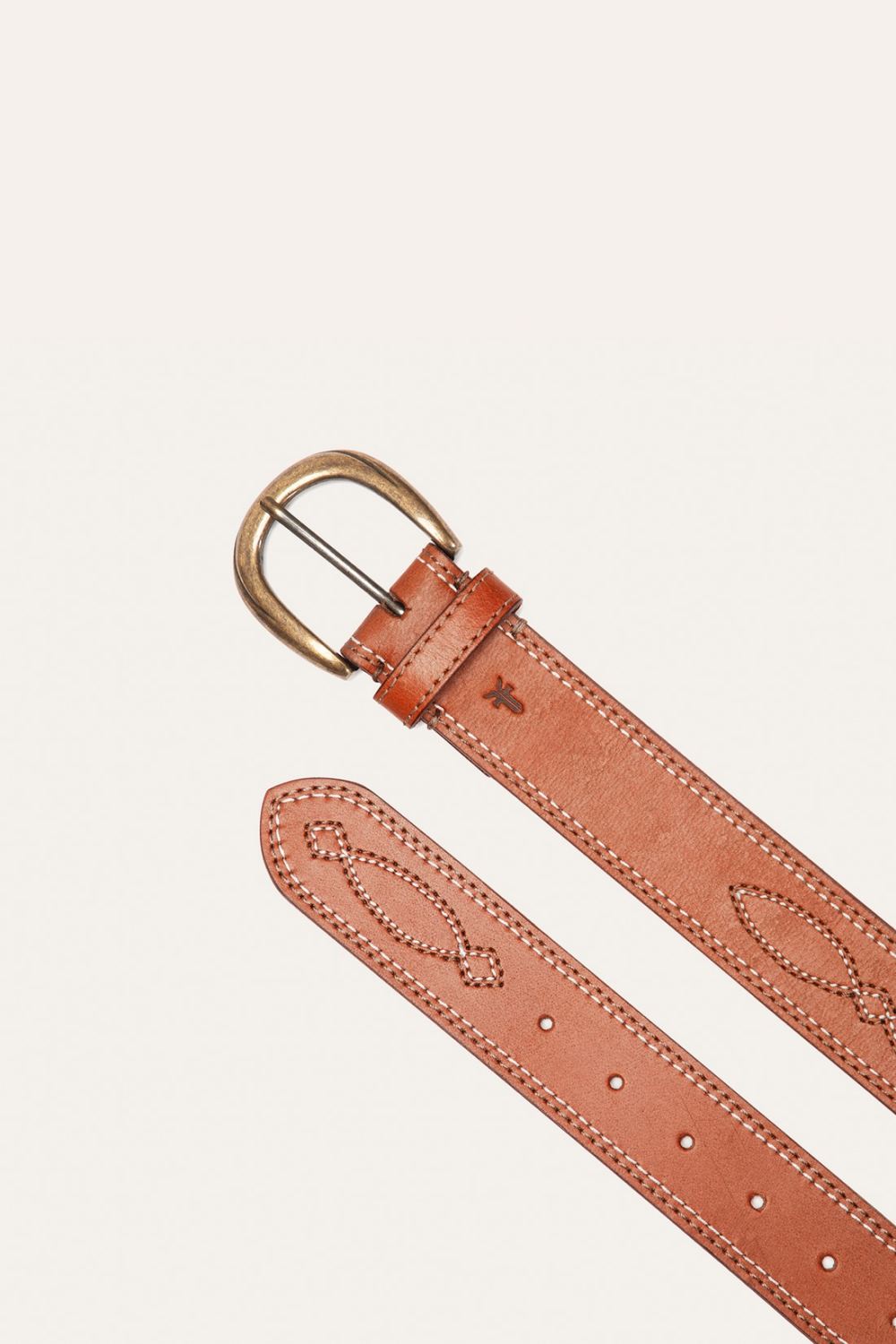 Women's Frye 40MM Belt 2-Tone Stitch - 40MM Belt 2-Tone Stitch