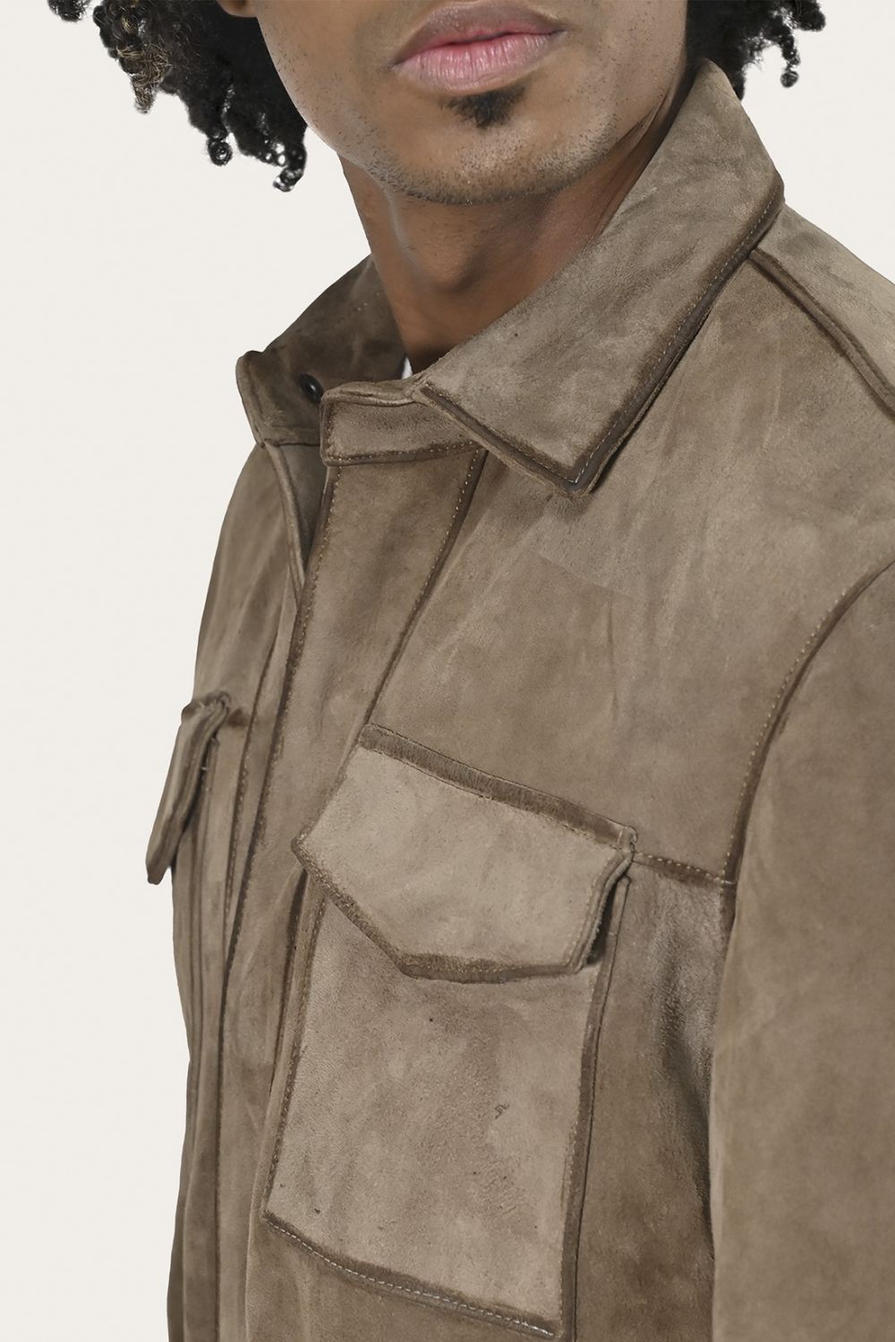 Men's Frye Classic Suede Shacket - Classic Suede Shacket