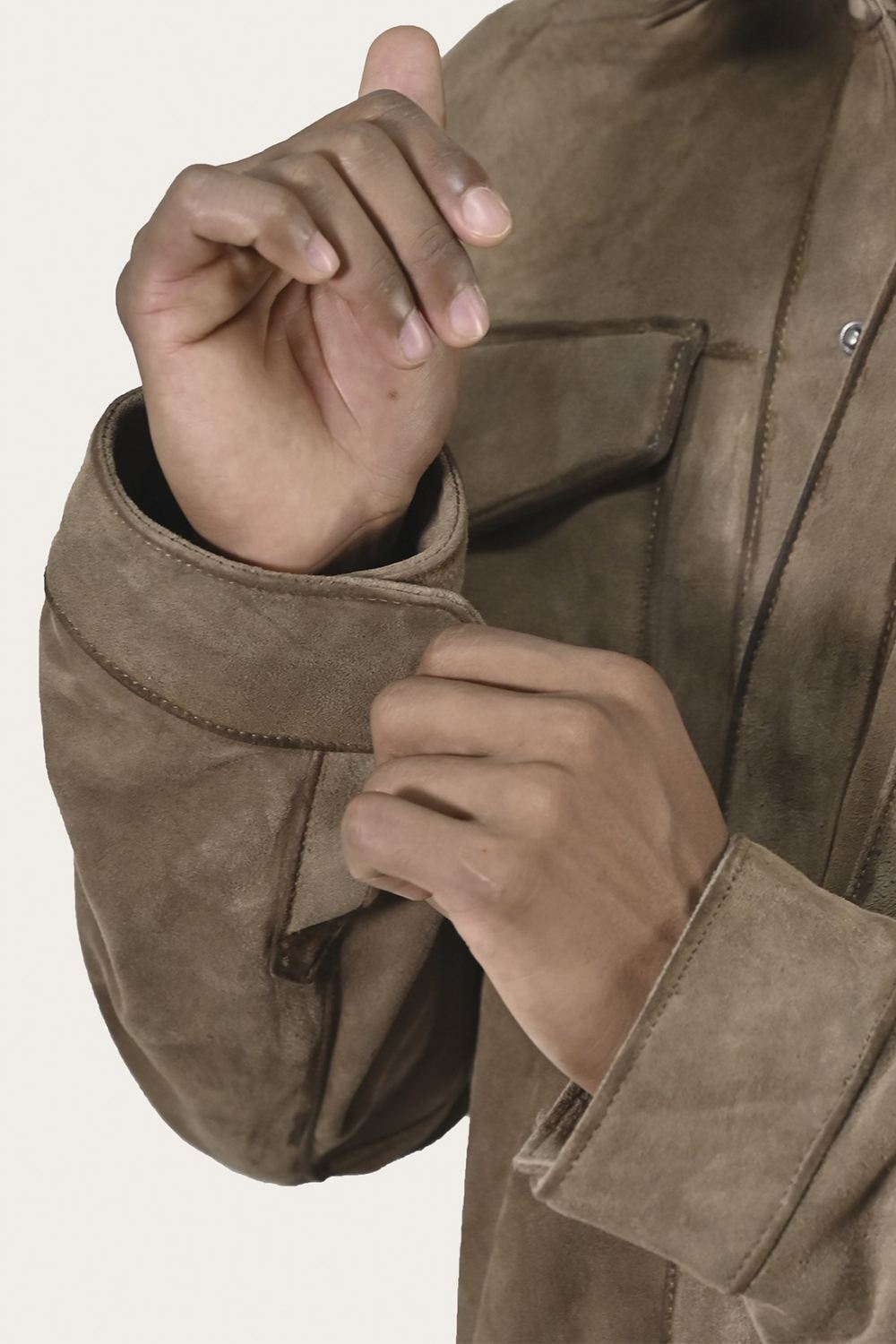Men's Frye Classic Suede Shacket - Classic Suede Shacket