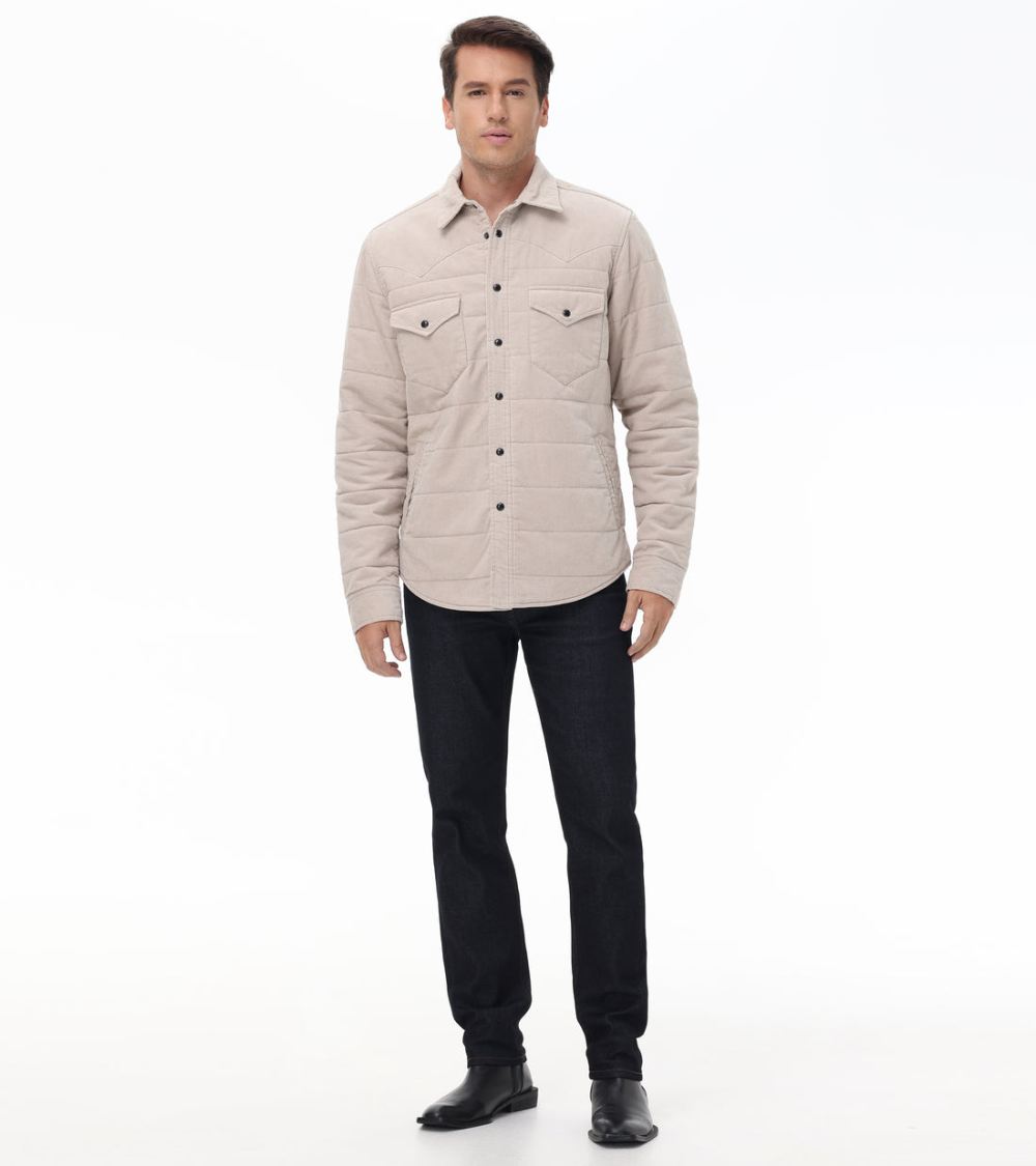 Men's Frye Western Quilted Jacket - Western Quilted Jacket