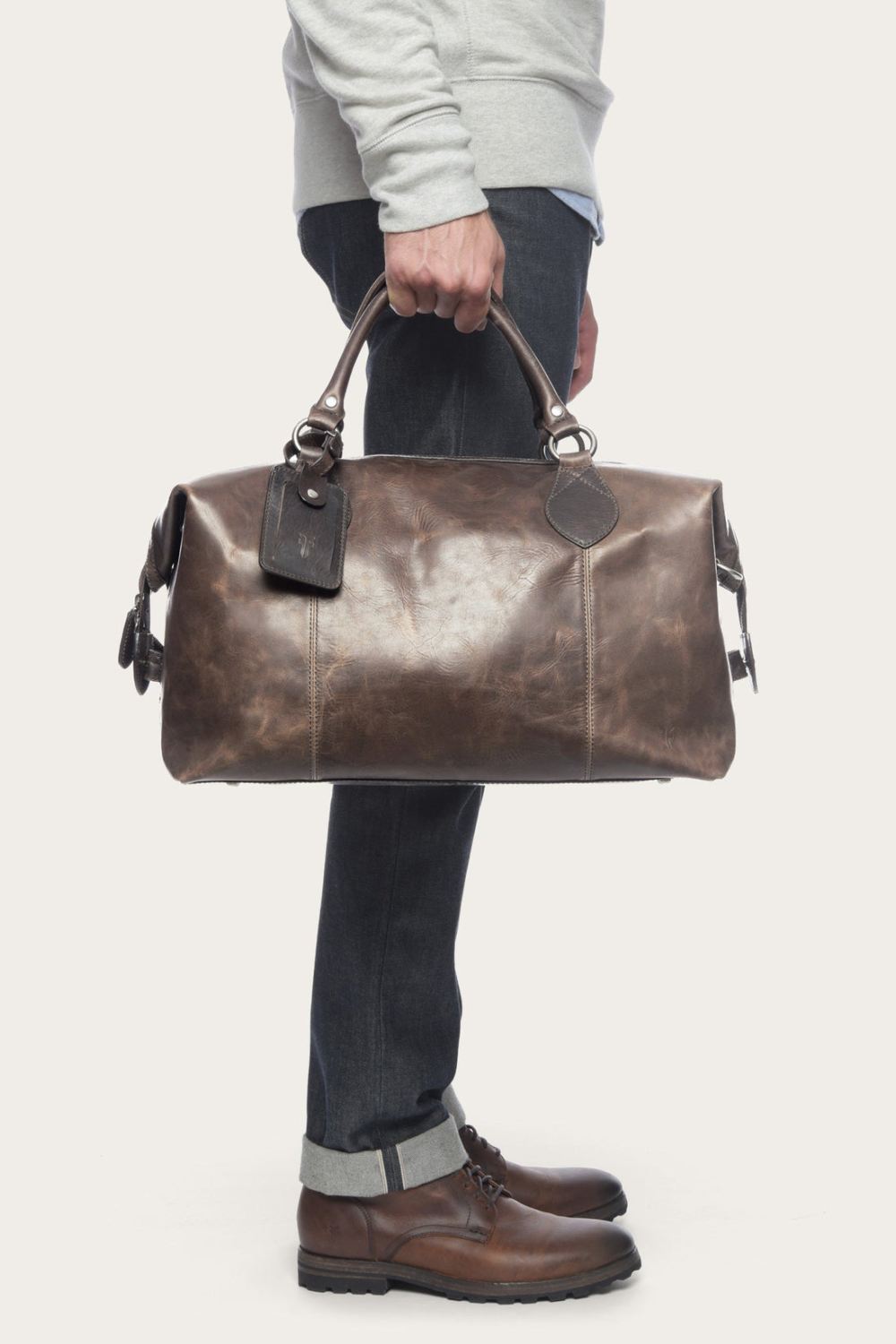 Men's Frye Logan Overnight - Slate