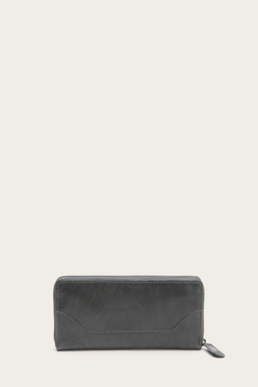Women's Frye Melissa Zip Around Wallet - Carbon