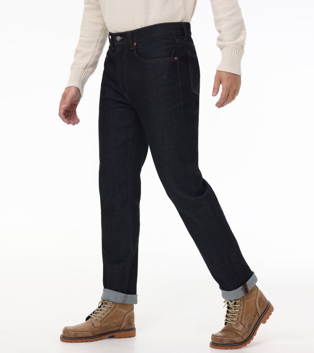 Men's Frye Straight Slim Jeans In Raw Indigo - Straight Slim Jeans In Raw Indigo