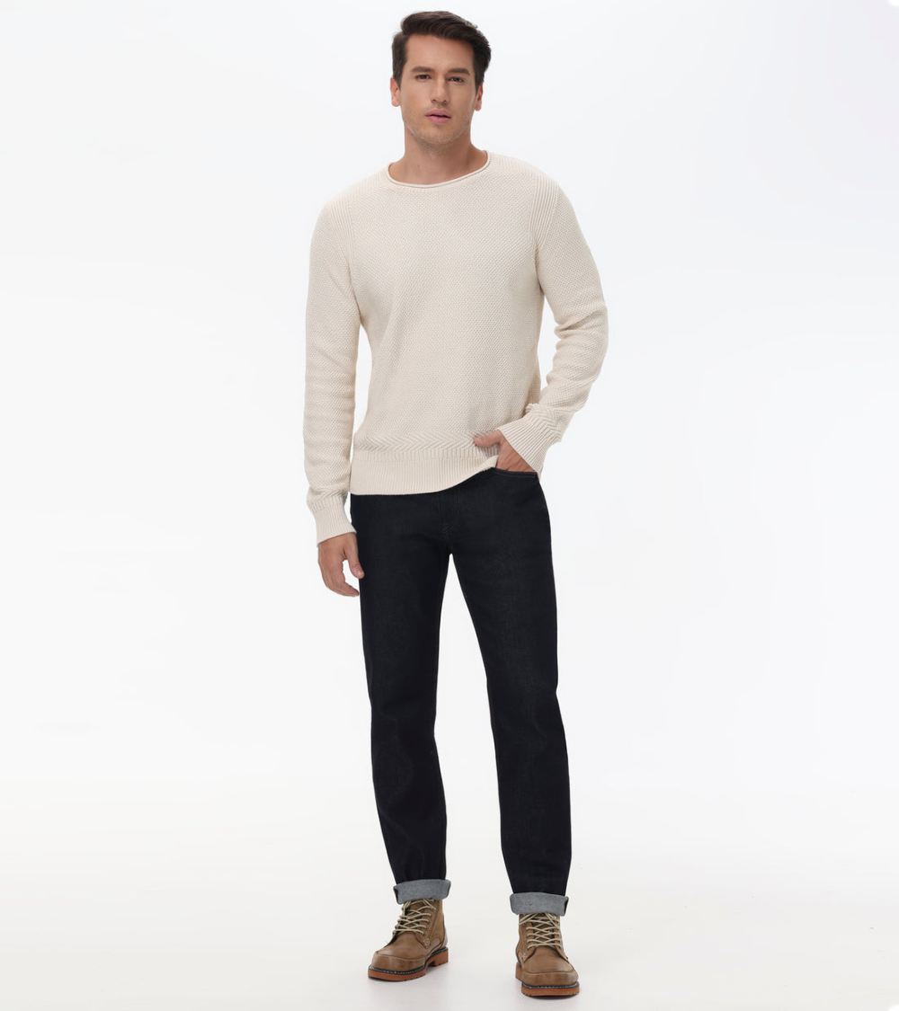 Men's Frye Straight Slim Jeans In Raw Indigo - Straight Slim Jeans In Raw Indigo