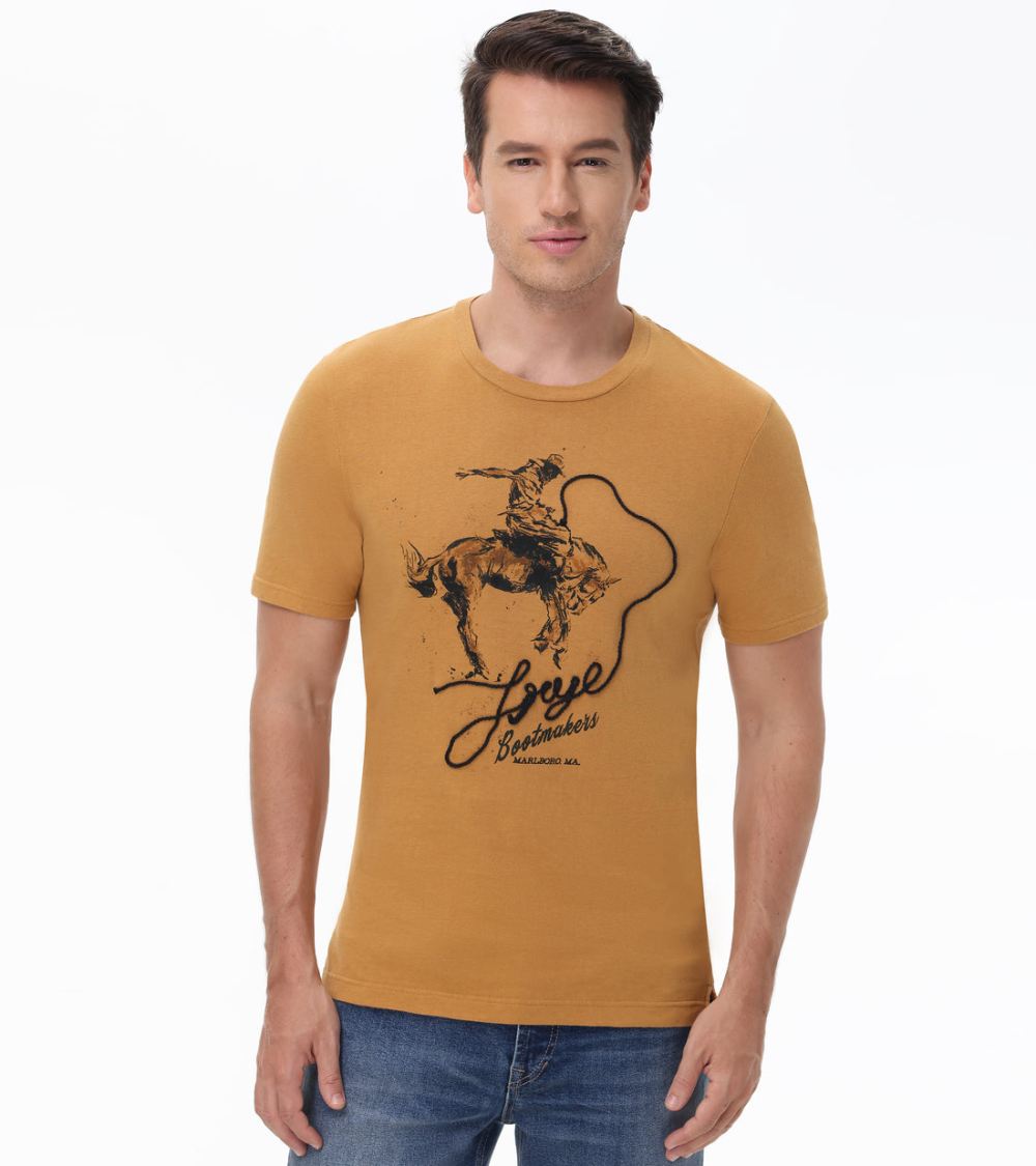 Men's Frye Classic-Fit Crewneck Graphic Tee - Classic-Fit Crewneck Graphic Tee