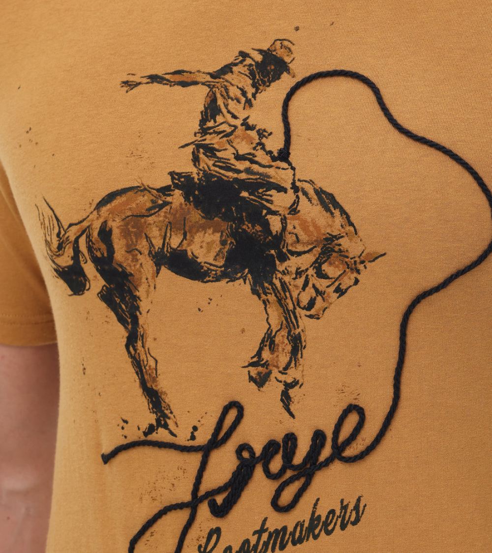 Men's Frye Classic-Fit Crewneck Graphic Tee - Classic-Fit Crewneck Graphic Tee