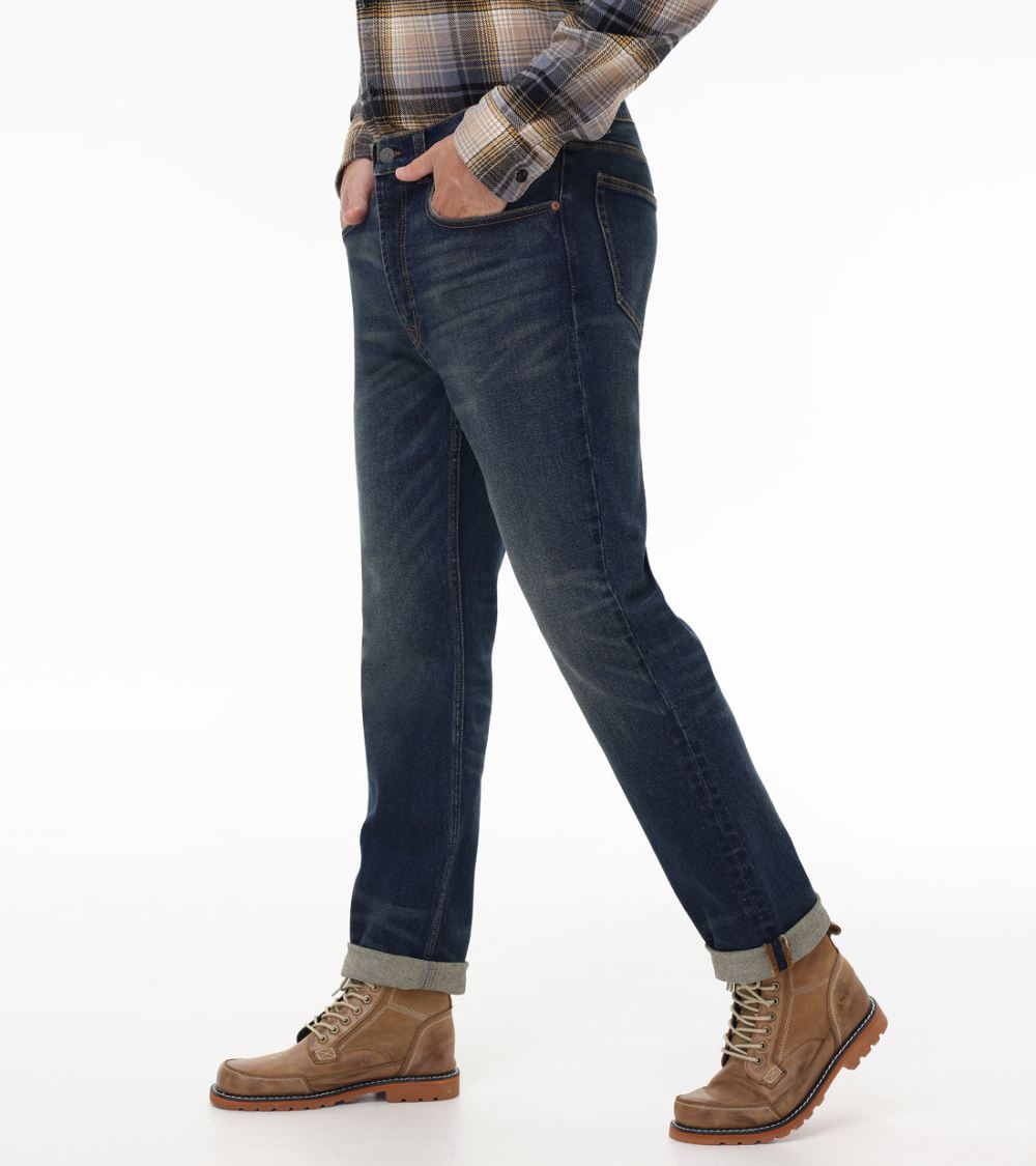 Men's Frye Straight Slim Jeans In Austin Wash - Straight Slim Jeans In Austin Wash