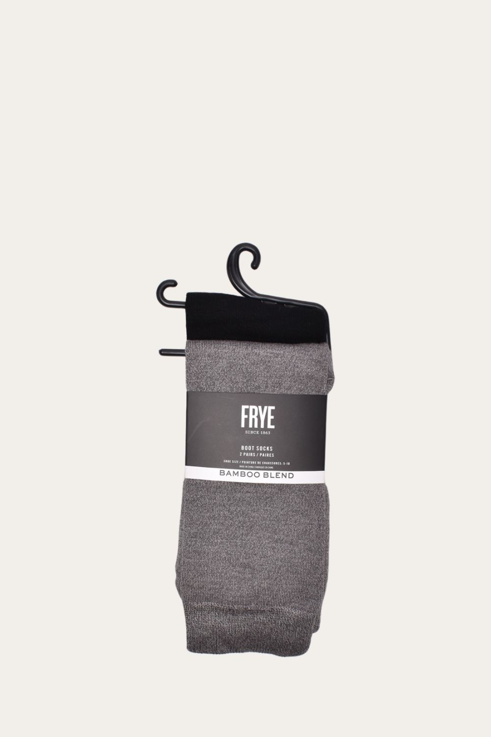 Women's Frye Bamboo Boot Sock 2 Pack - Ash - Bamboo Boot Sock 2 Pack - Ash