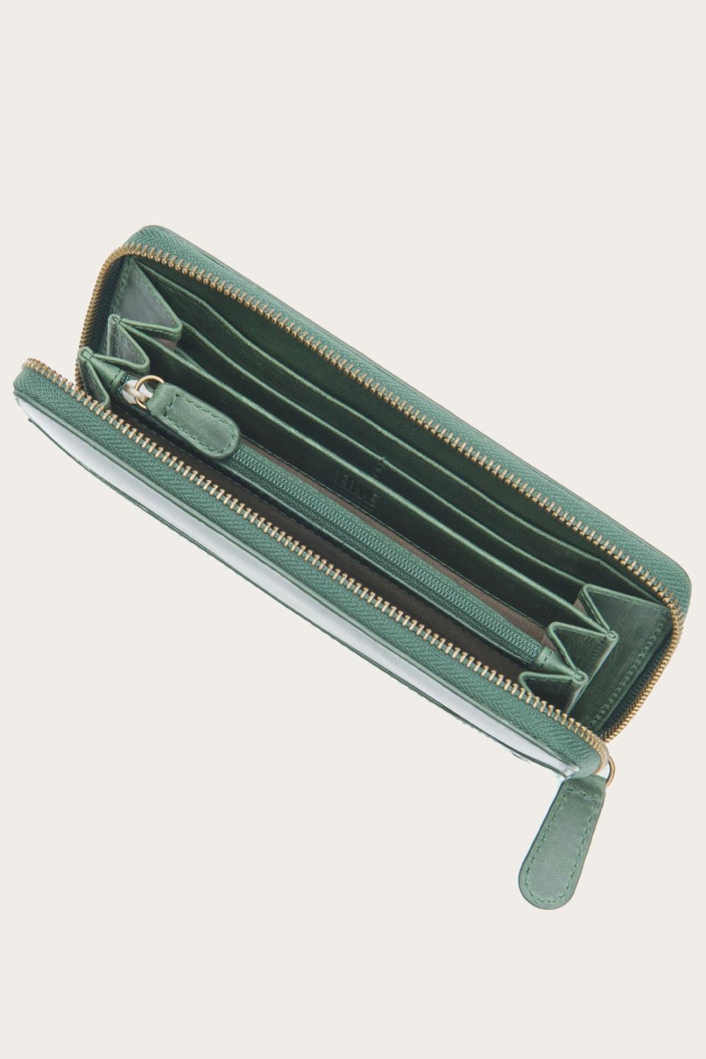 Women's Frye Melissa Zip Around Wallet - Basil