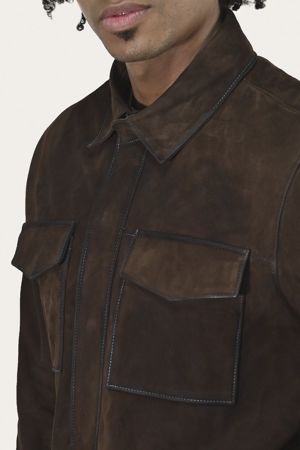 Men's Frye Classic Suede Shacket - Classic Suede Shacket