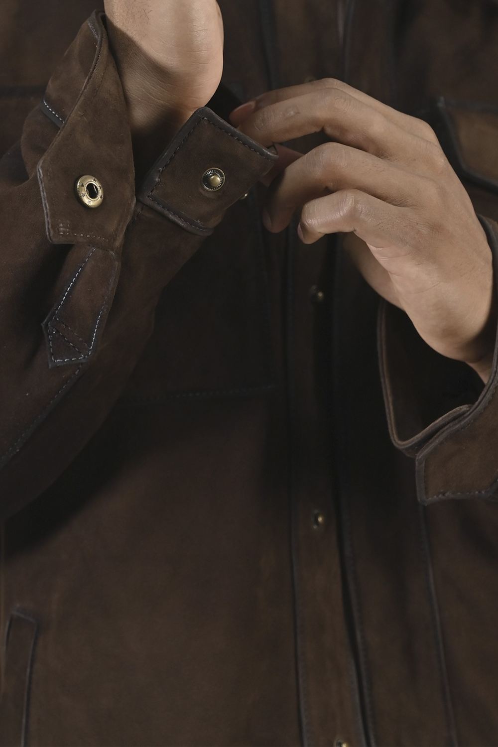 Men's Frye Classic Suede Shacket - Classic Suede Shacket