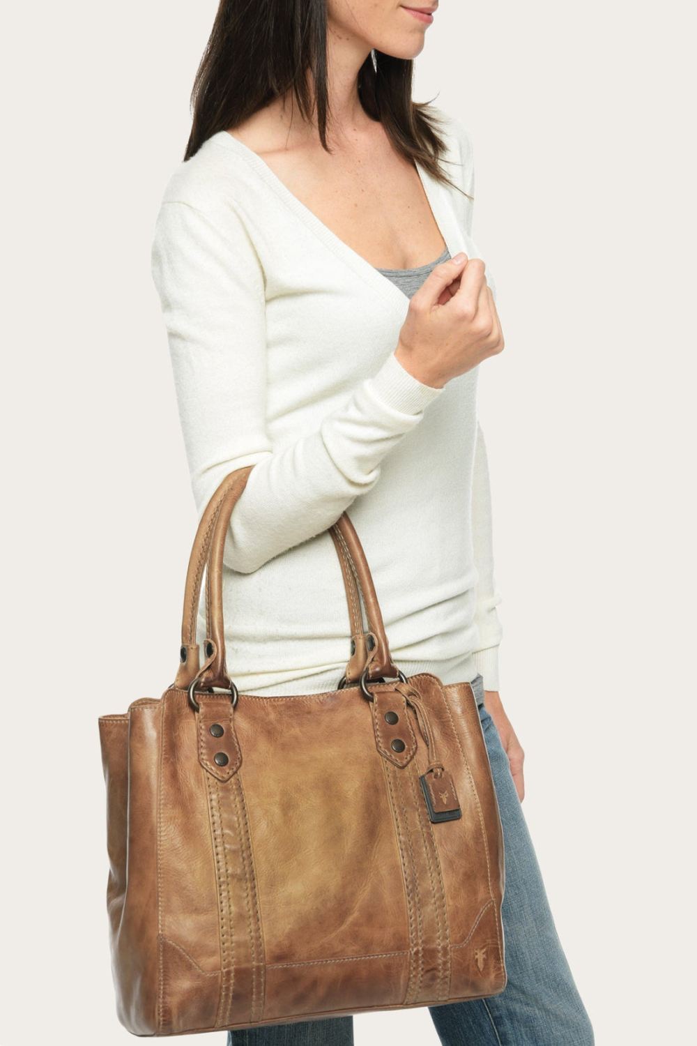 Women's Frye Melissa Tote - Beige