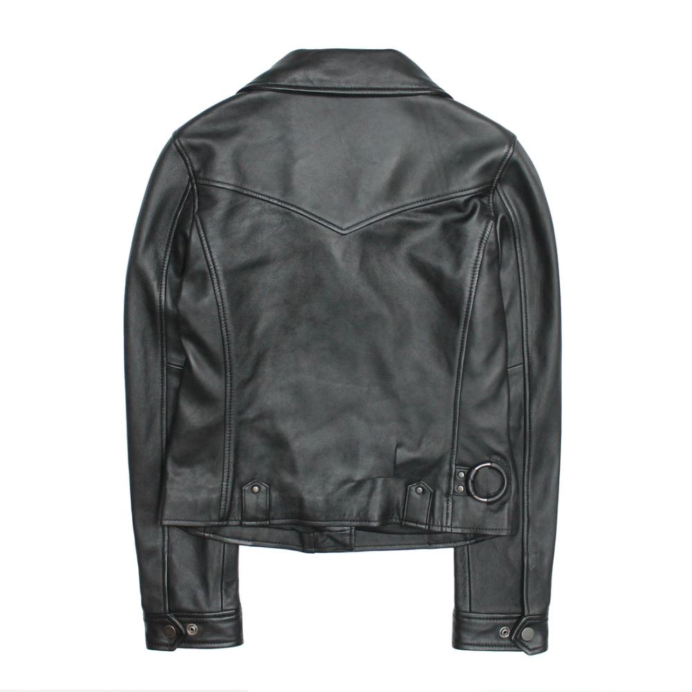 Women's Frye Black Biker Jacket - Women's Frye Black Biker Jacket