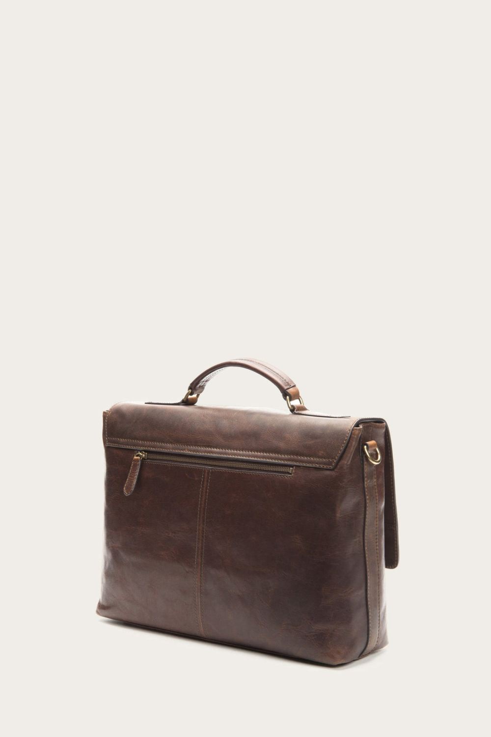 Men's Frye Logan Top Handle - Dark Brown